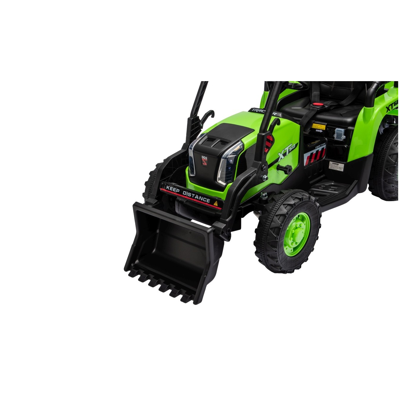 Tractor XT60 with Trailer Green