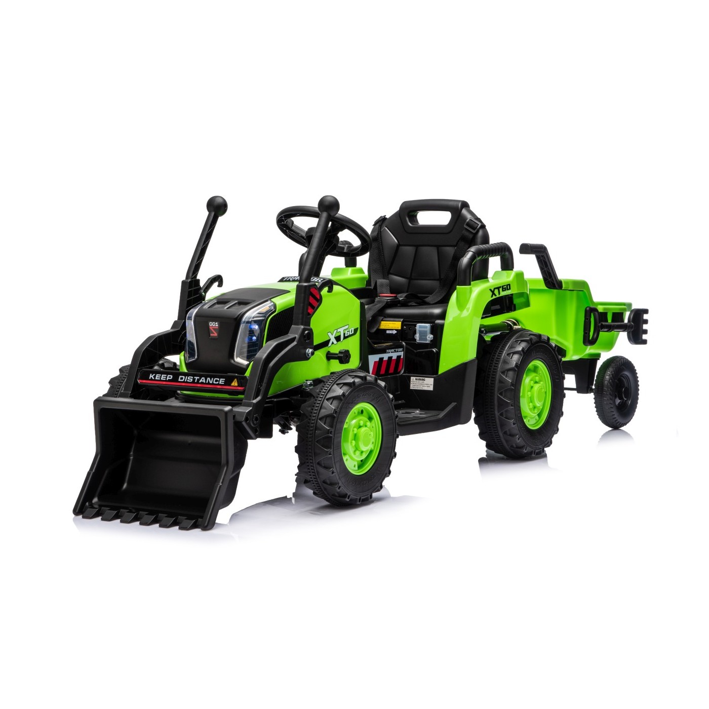 Tractor XT60 with Trailer Green