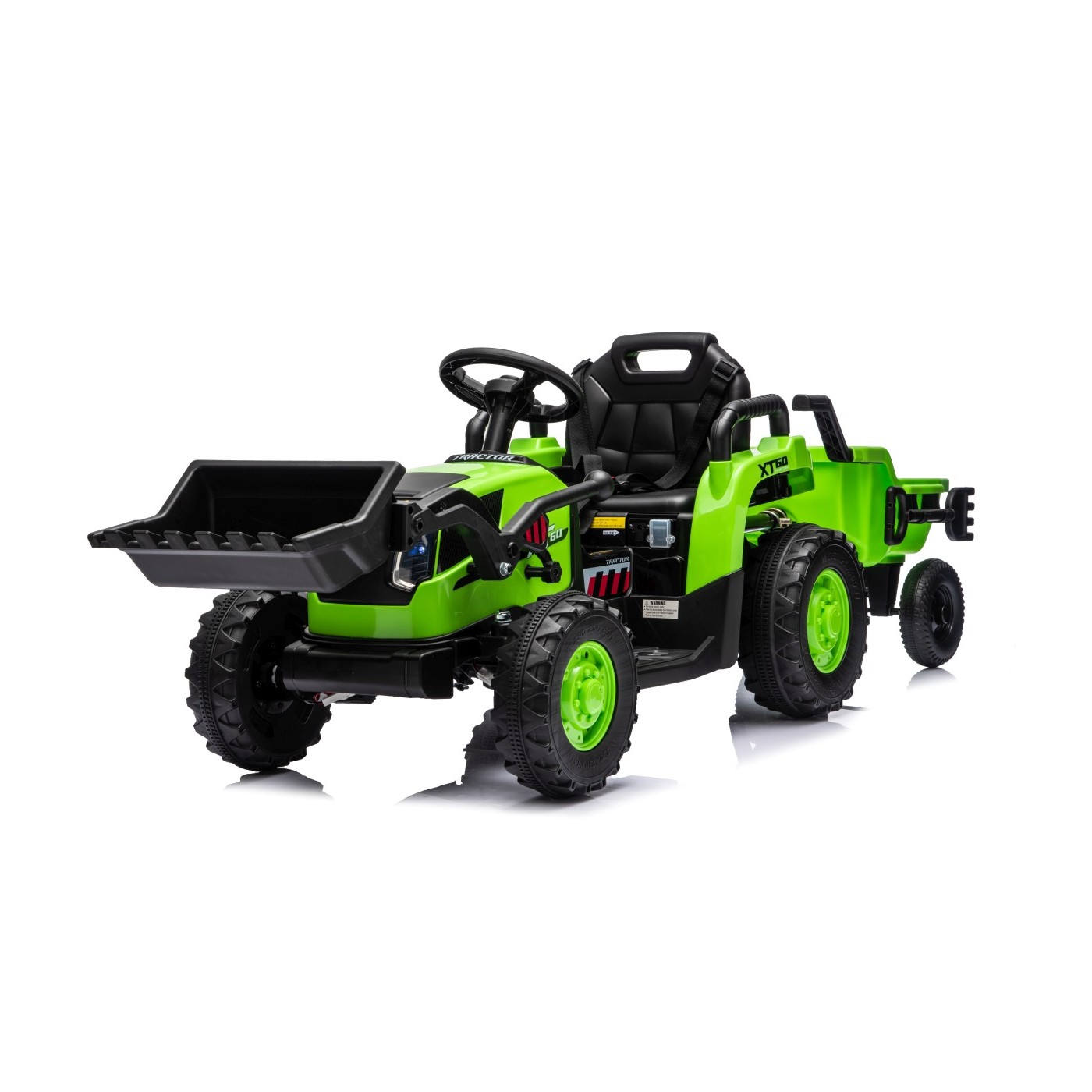 Tractor XT60 with Trailer Green