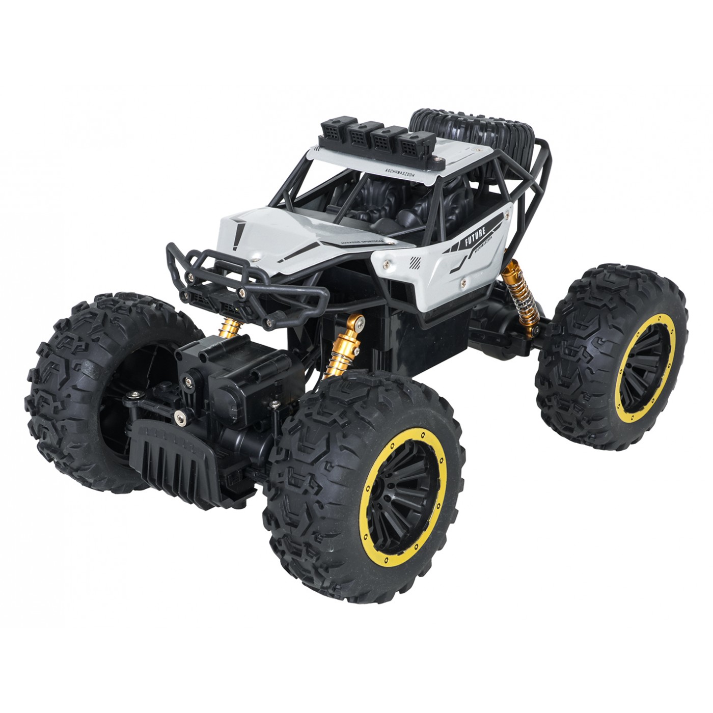 1:18 CLIMB POWER Silver R/C Crawler