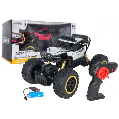 1:18 CLIMB POWER Silver R/C Crawler
