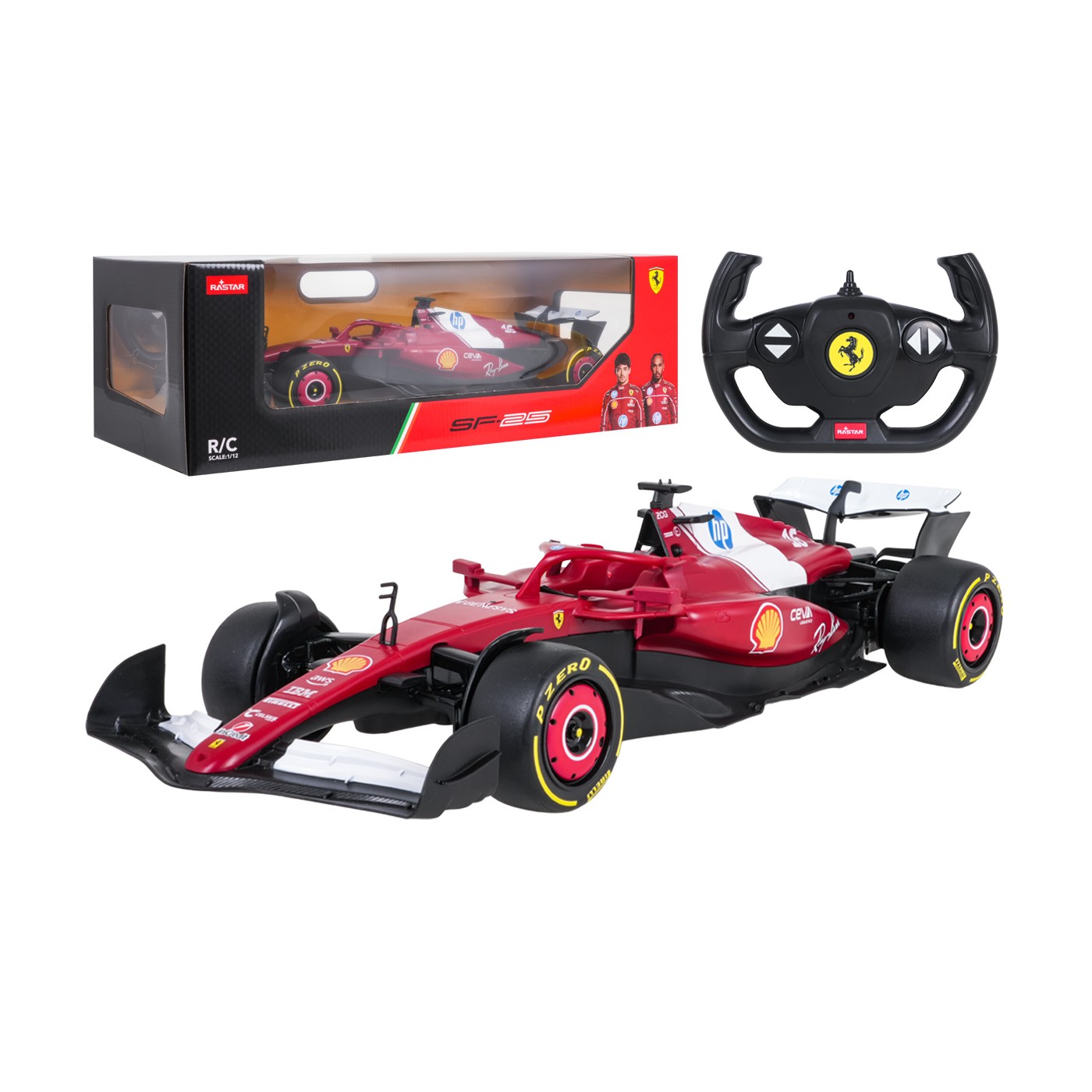 R/C 1:12 Ferrari SF-25 Red RASTAR