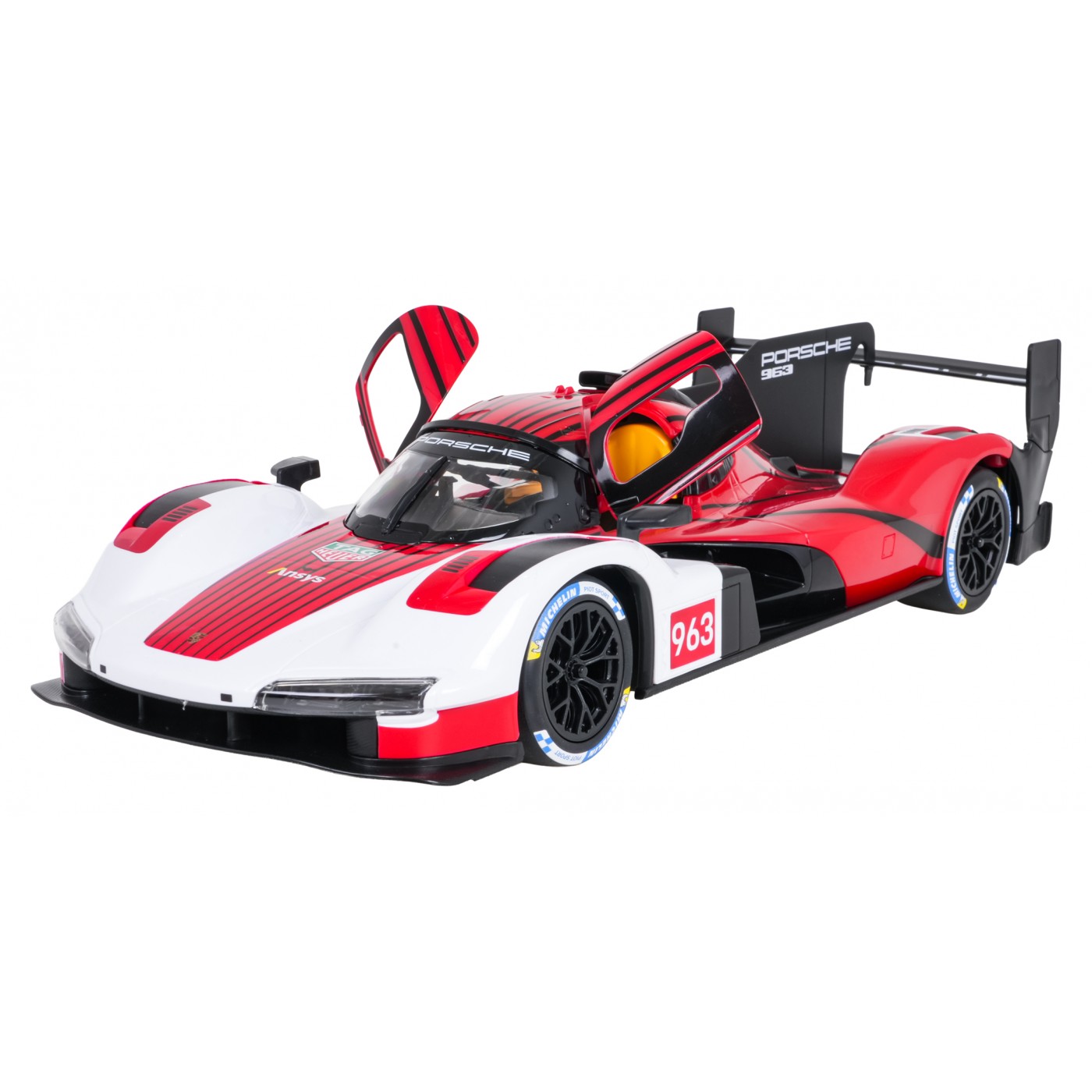 R/C 1:14 Porsche 963 LMDh Red RASTAR