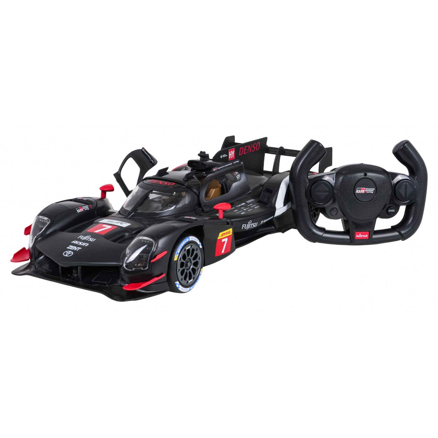 R/C 1:14 Toyota GAZOO Racing GR010 Hybrid Black RASTAR