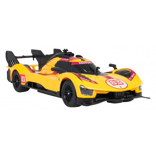 R/C car 1:24 Ferrari 499P-N83 Yellow RASTAR