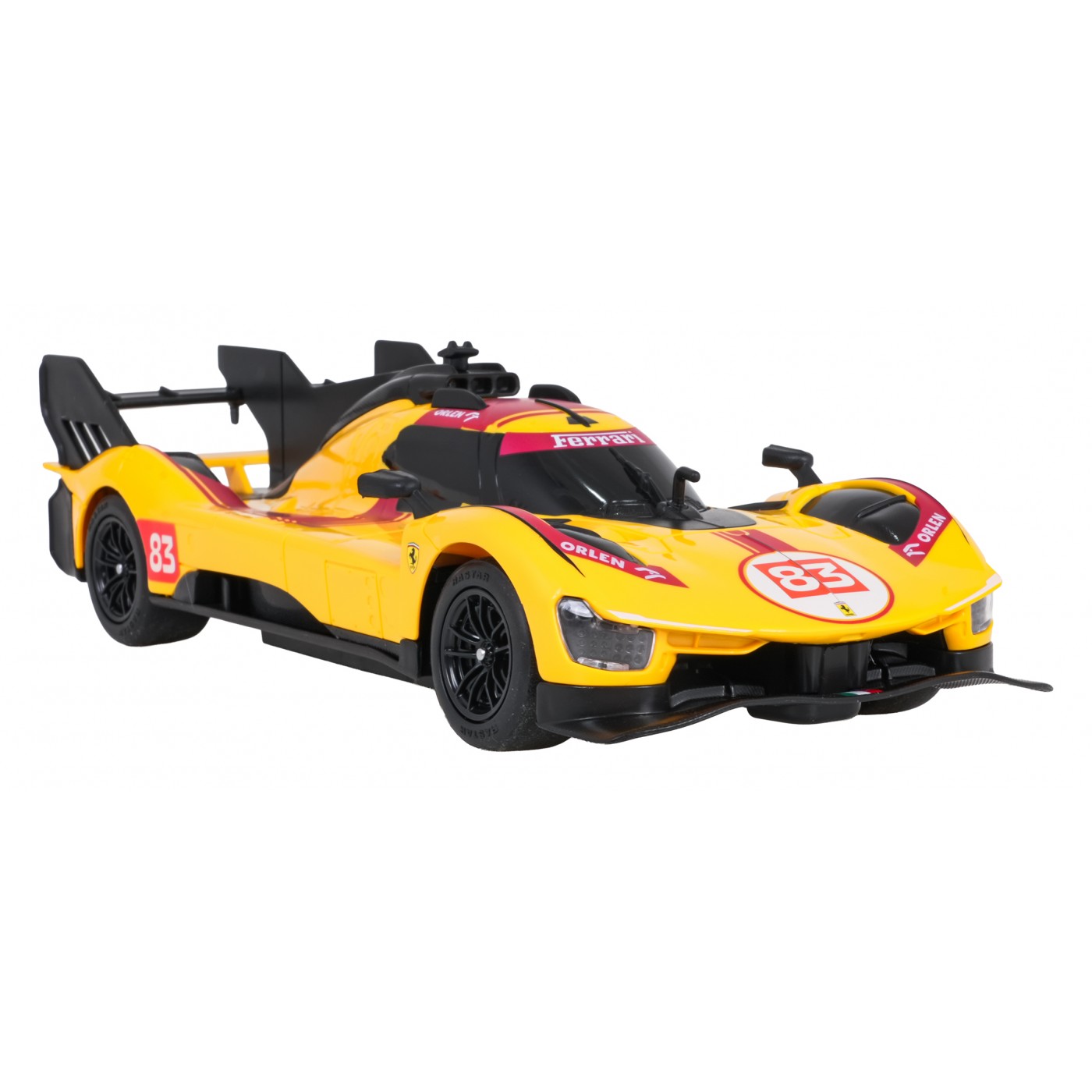 R/C car 1:24 Ferrari 499P-N83 Yellow RASTAR