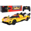 R/C car 1:24 Ferrari 499P-N83 Yellow RASTAR