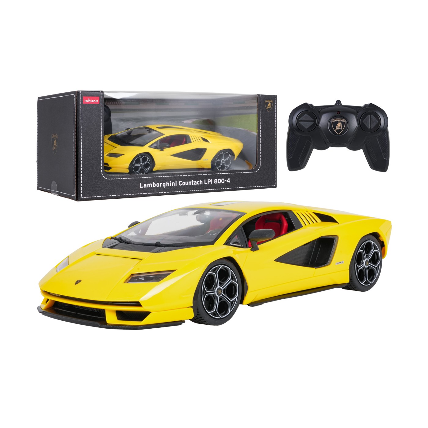 R/C 1:16 Lamborghini Countach LPI 800-4 Yellow RASTAR