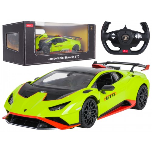 R/C car 1:14 Lamborghini Huracan STO Green RASTAR
