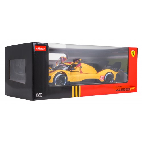 R/C car 1:14 Ferrari 499P Yellow RASTAR