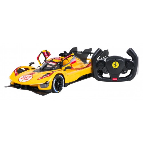 R/C car 1:14 Ferrari 499P Yellow RASTAR