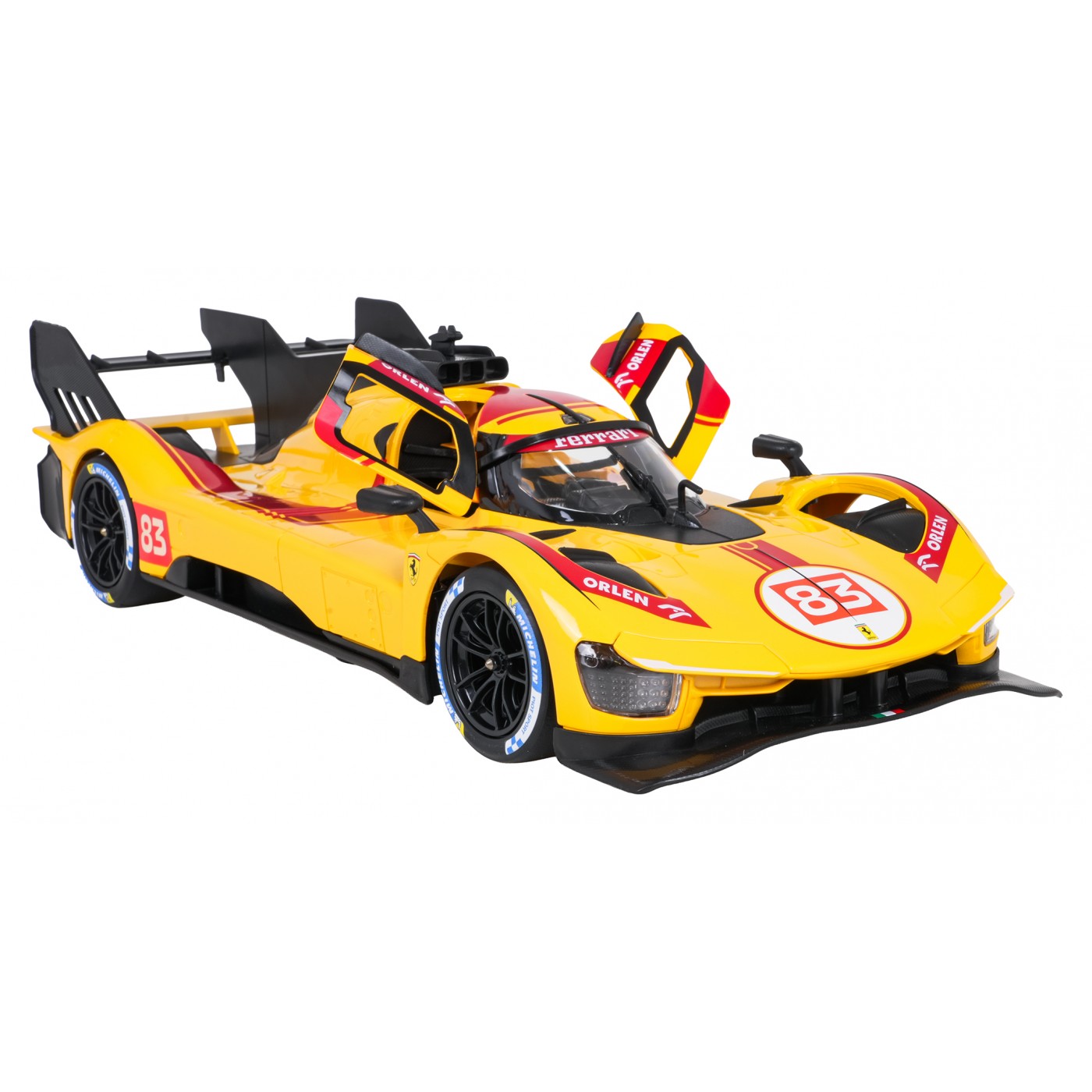 R/C car 1:14 Ferrari 499P Yellow RASTAR