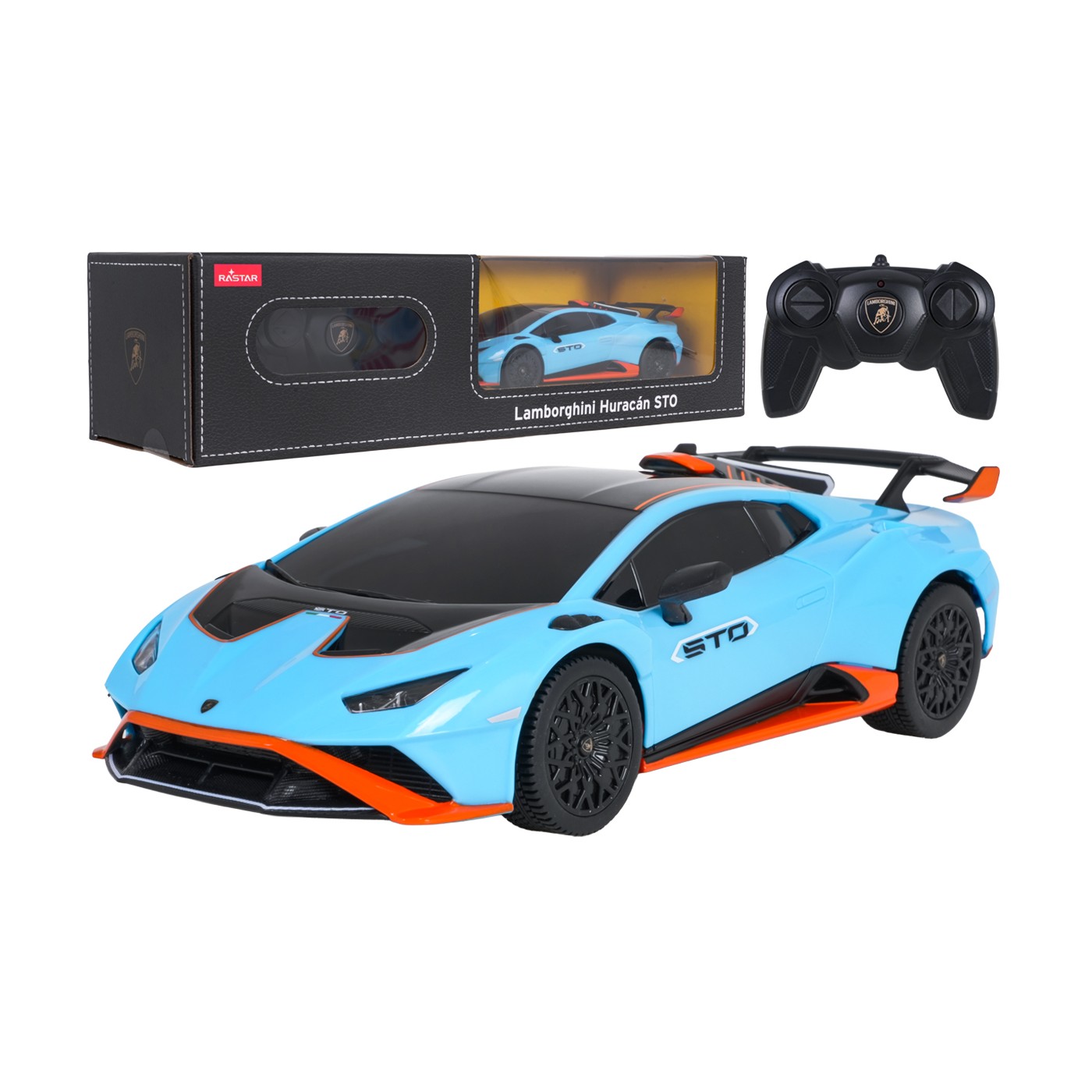 R/C car 1:24 Lamborghini Huracan STO Blue RASTAR