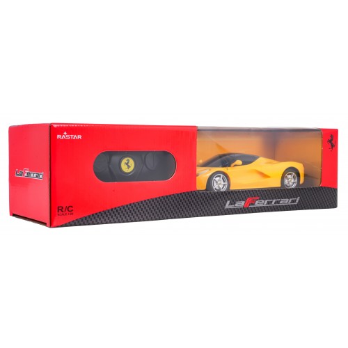 R/C car 1:24 Ferrari LaFerrari Yellow RASTAR