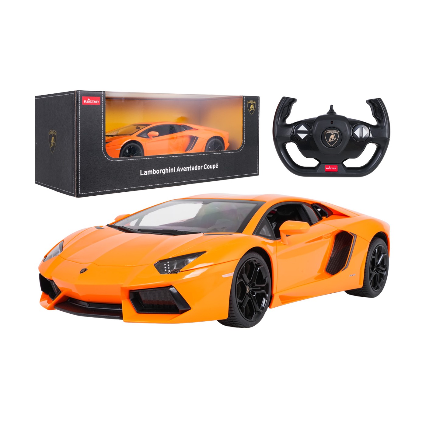 R/C Car 1:10 Lamborghini Aventador Orange RASTAR