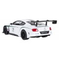 R/C Car 1:14 Bentley Continental GT3 White RASTAR