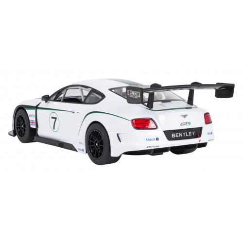 R/C Car 1:14 Bentley Continental GT3 White RASTAR
