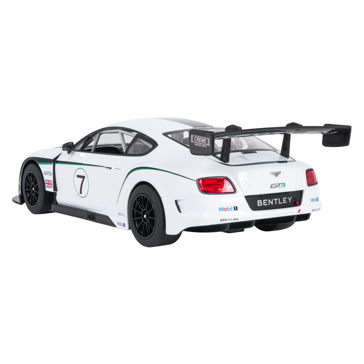 R/C Car 1:14 Bentley Continental GT3 White RASTAR
