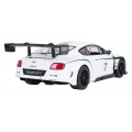 R/C Car 1:14 Bentley Continental GT3 White RASTAR