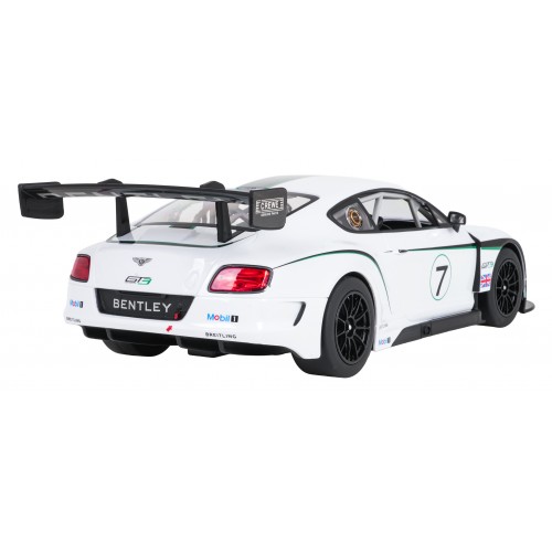 R/C Car 1:14 Bentley Continental GT3 White RASTAR