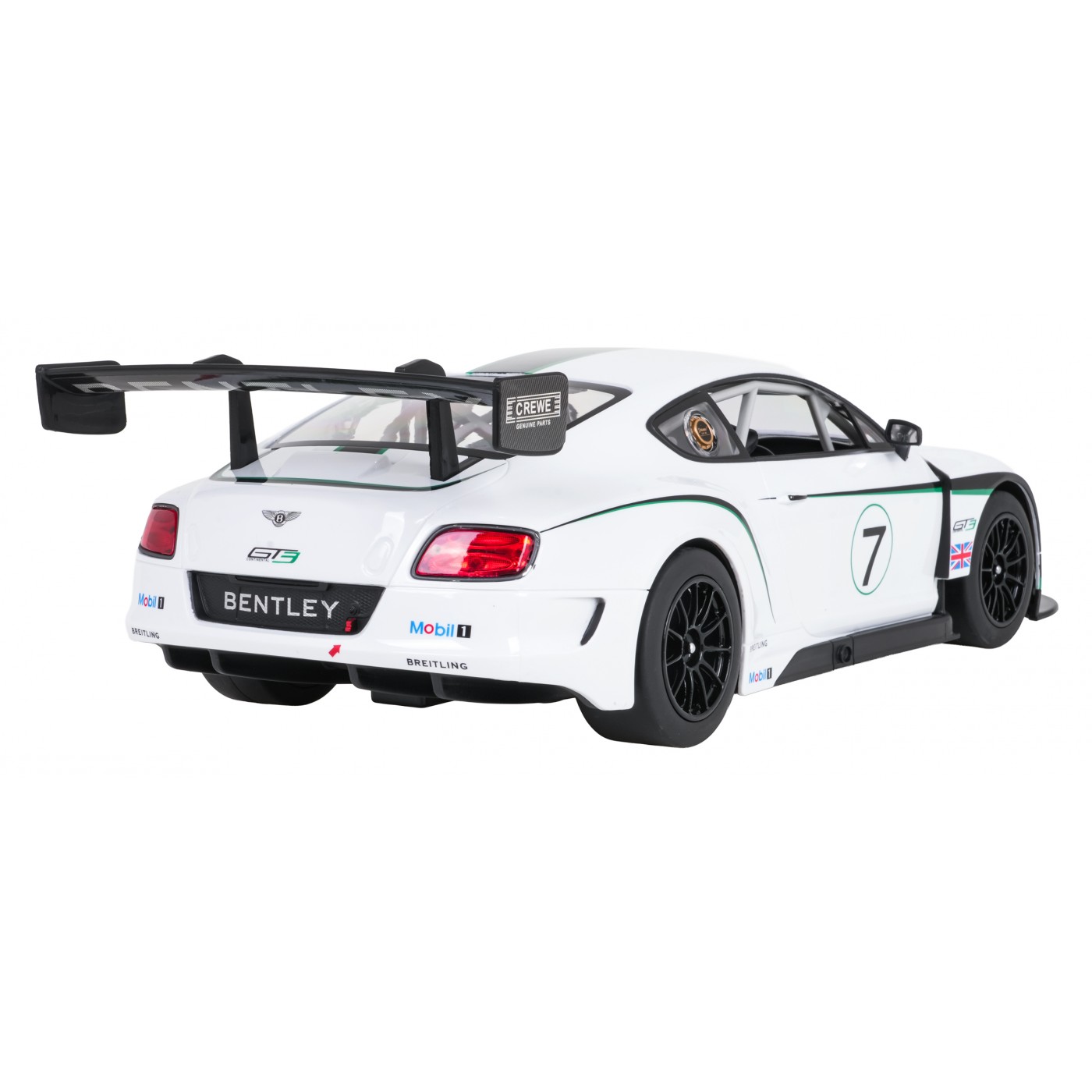 R/C Car 1:14 Bentley Continental GT3 White RASTAR