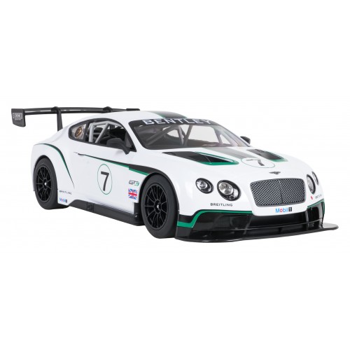 R/C Car 1:14 Bentley Continental GT3 White RASTAR