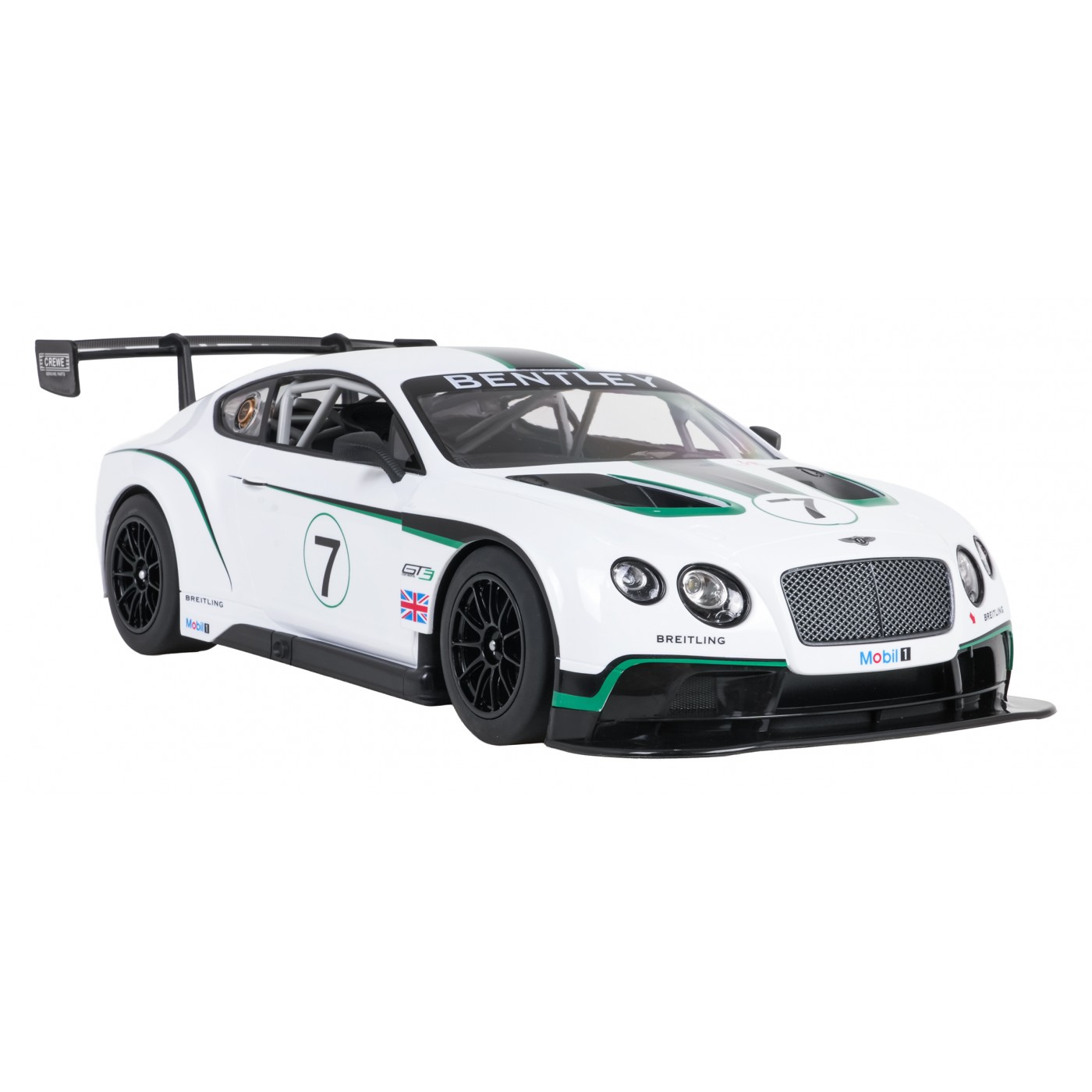 R/C Car 1:14 Bentley Continental GT3 White RASTAR