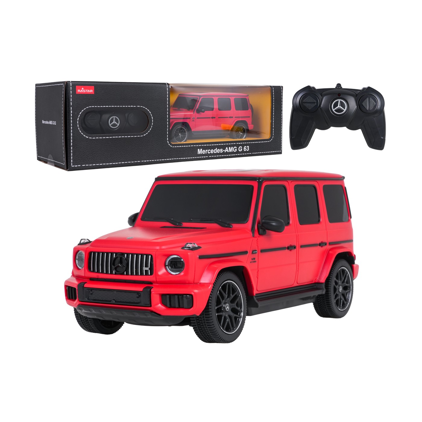 R/C 1:24 Mercedes AMG G63 Red RASTAR
