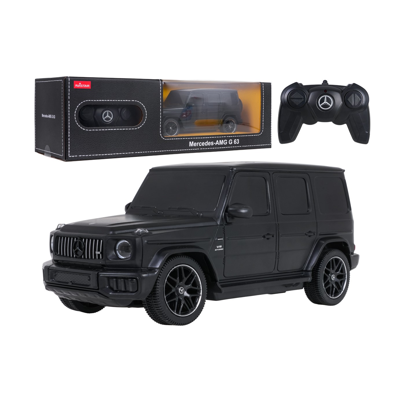 R/C 1:24 Mercedes AMG G63 Black RASTAR