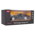 Metal Car 1:36 1970 Dodge Charger R/T Black RASTAR