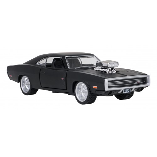 Metal Car 1:36 1970 Dodge Charger R/T Black RASTAR