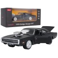 Metal Car 1:36 1970 Dodge Charger R/T Black RASTAR