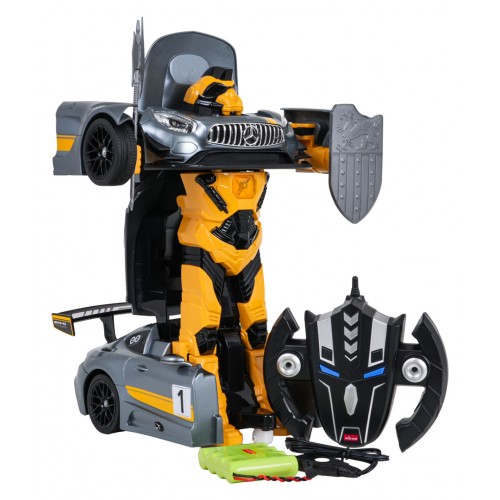 Car/Robot 2in1 R/C 1:14 Mercedes-AMG GT3 Gray RASTAR