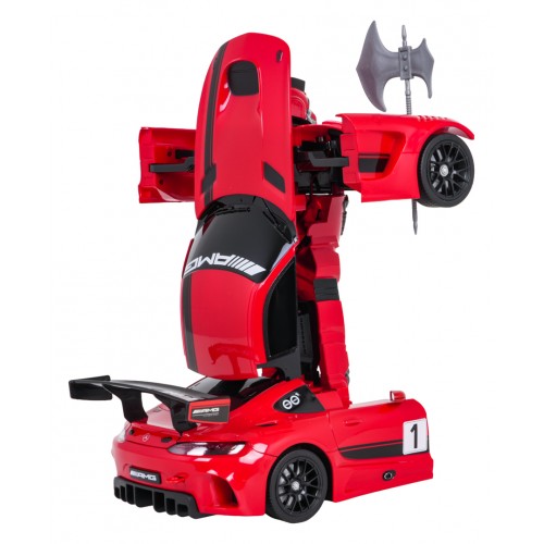 Car/Robot 2in1 R/C 1:14 Mercedes-AMG GT3 Red RASTAR