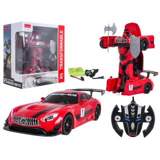Car/Robot 2in1 R/C 1:14 Mercedes-AMG GT3 Red RASTAR
