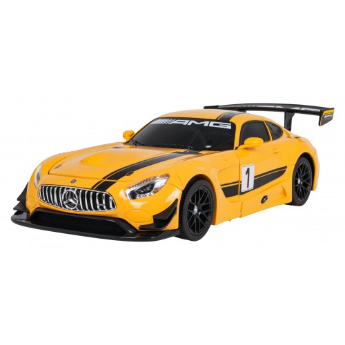 Car/Robot 2in1 R/C 1:14 Mercedes-AMG GT3 Yellow RASTAR