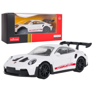 Metal Car 1:43 Porsche 911 GT3 RS White RASTAR