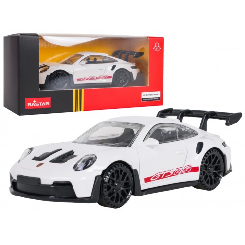 Metal Car 1:43 Porsche 911 GT3 RS White RASTAR