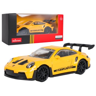 Metal Car 1:43 Porsche 911 GT3 RS Yellow RASTAR