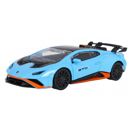 Metal Car 1:43 Lamborghini Huracan STO Blue RASTAR
