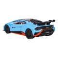 Metal Car 1:43 Lamborghini Huracan STO Blue RASTAR