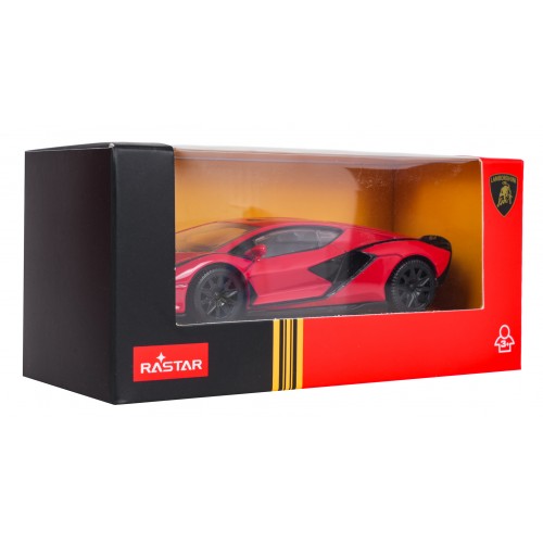 Metal Car 1:43 Lamborghini Sian Red RASTAR