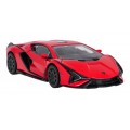 Metal Car 1:43 Lamborghini Sian Red RASTAR