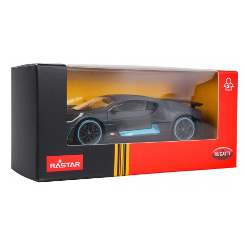 Metal Car 1:43 Bugatti Divo Gray RASTAR
