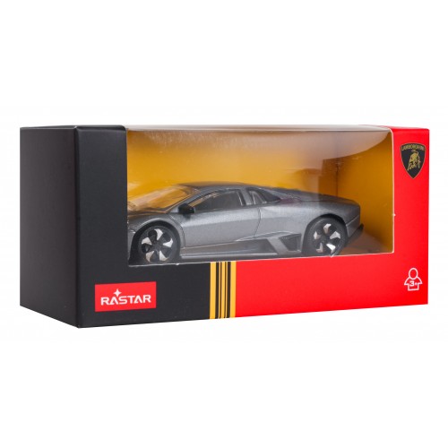 Metal Car 1:43 Lamborghini Reventon Gray RASTAR