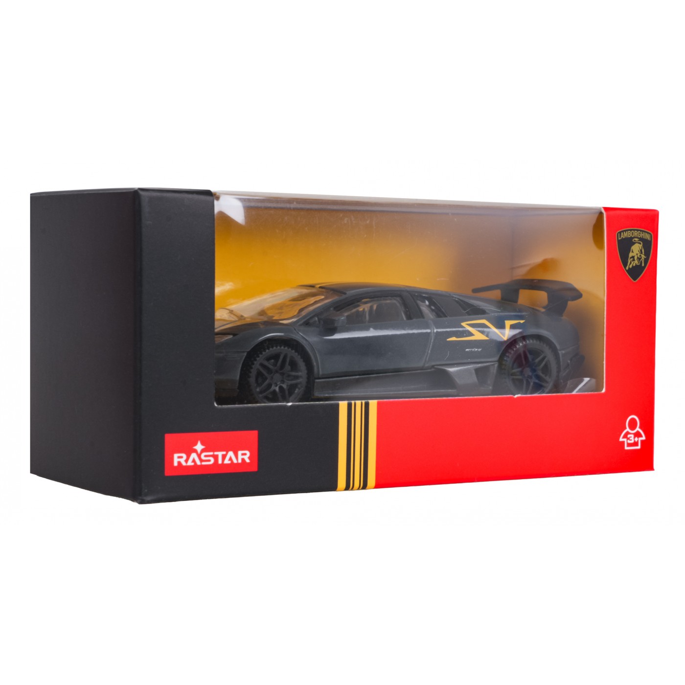 Metal Car 1:43 Murcielago LP 670-4 SV Superveloce Gray RASTAR