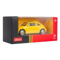 Metal Car 1:43 Volkswagen Beetle Yellow RASTAR