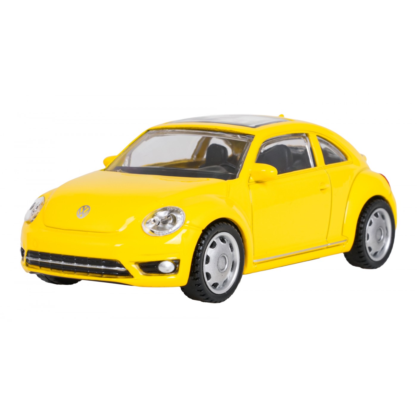 Metal Car 1:43 Volkswagen Beetle Yellow RASTAR