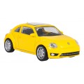 Metal Car 1:43 Volkswagen Beetle Yellow RASTAR