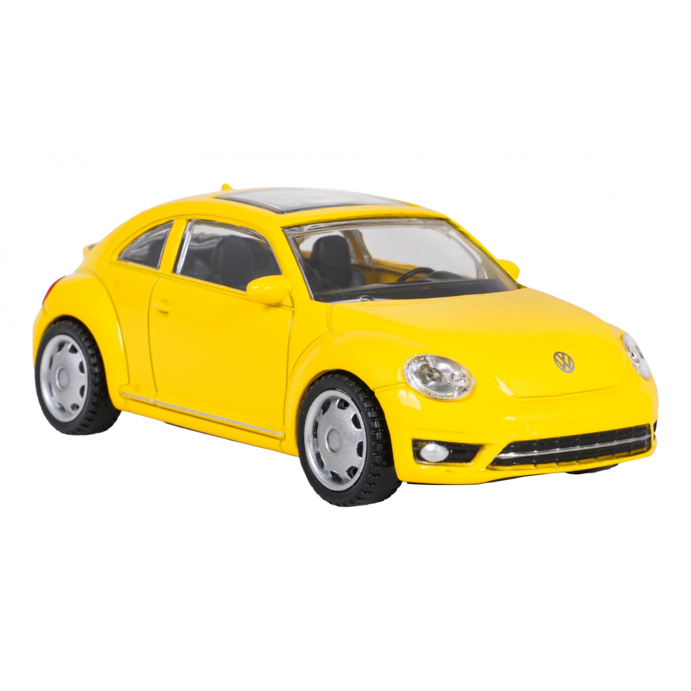 Metal Car 1:43 Volkswagen Beetle Yellow RASTAR